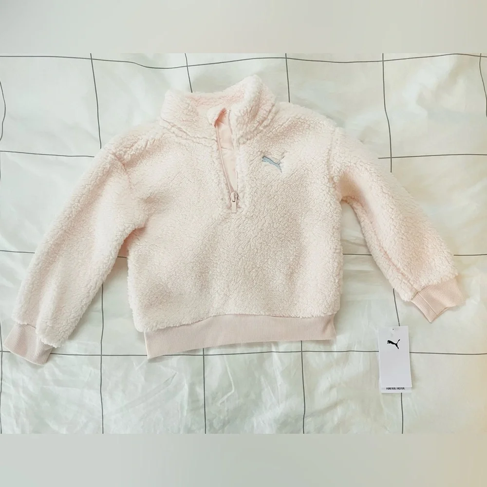 Puma Toddler Girl Fleece 2 Piece Set - Picture 1 of 5